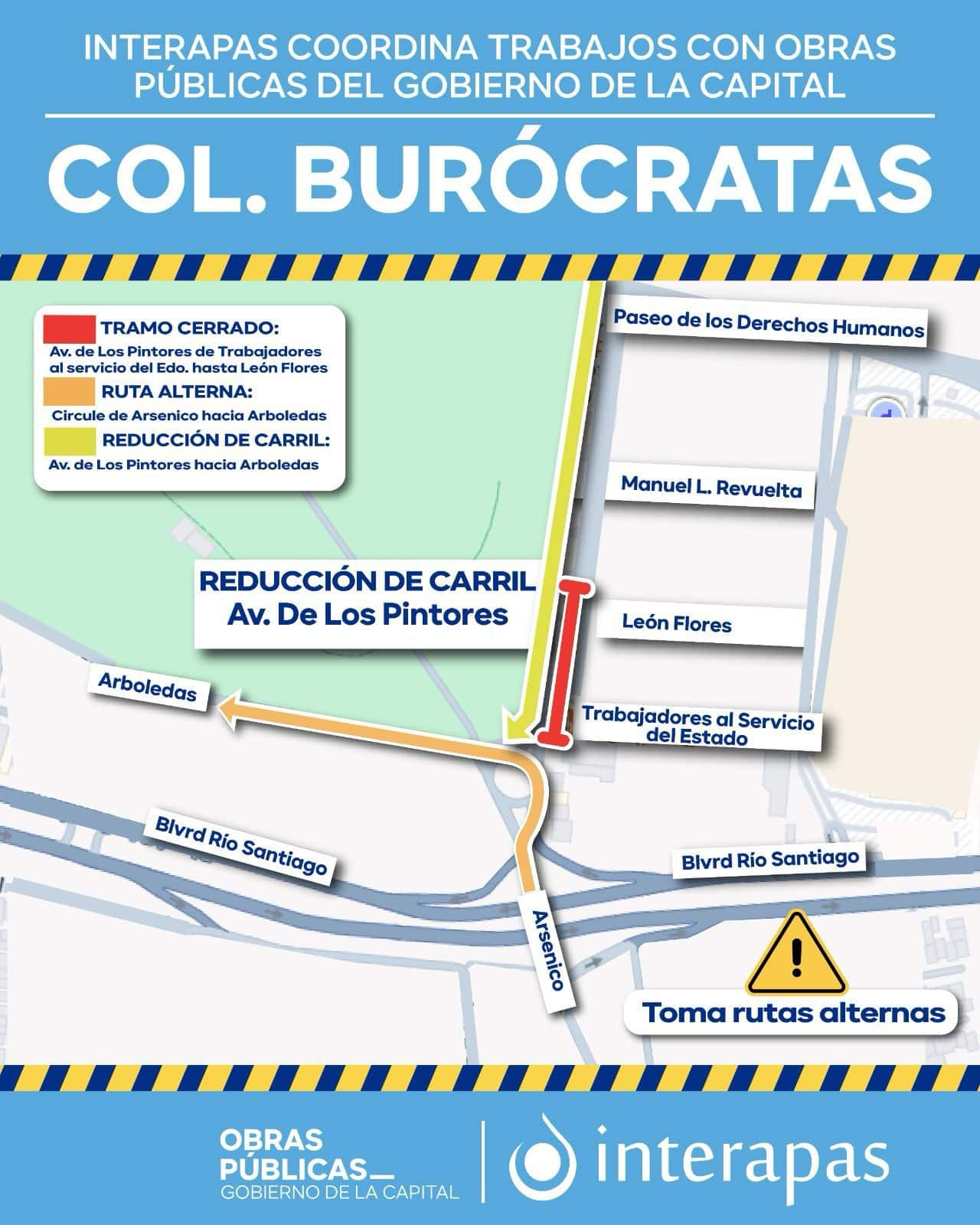 avenida de los pintores interapas