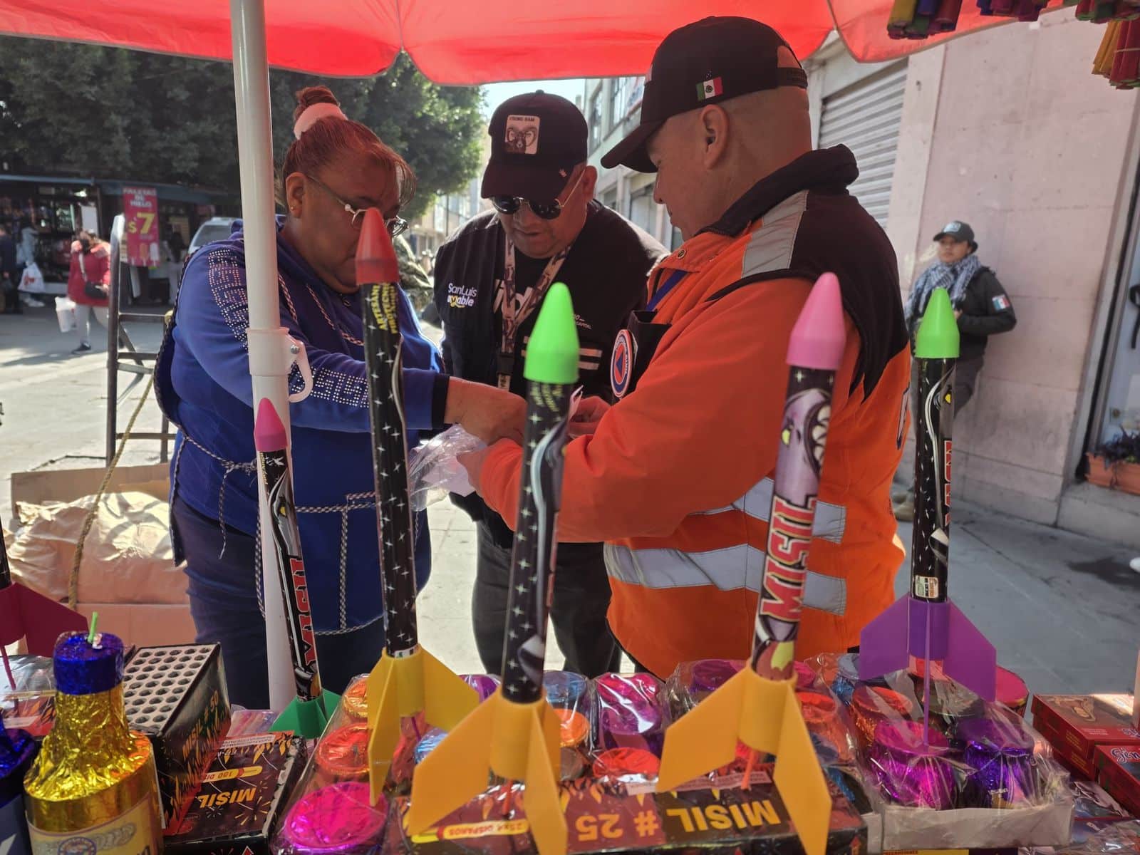 pirotecnia operativo coheton gobierno municipal slp