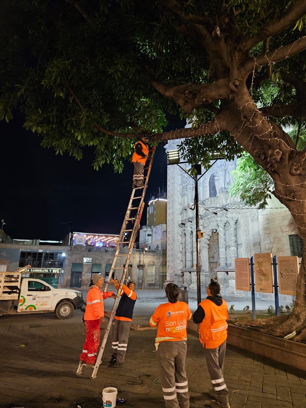 plaza del carmen navidad gobierno municipal slp
