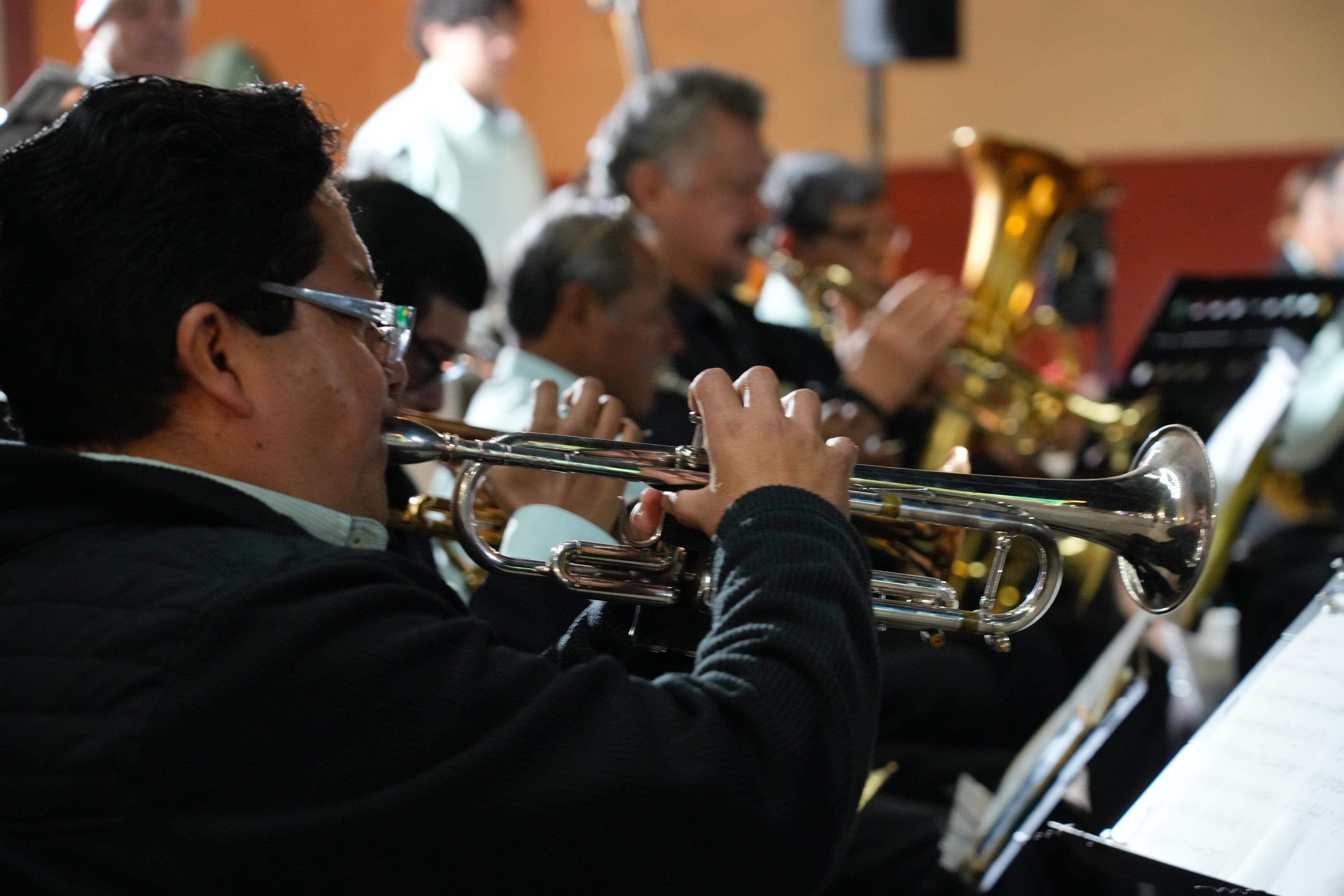 plaza pozos concierto banda gobierno del estado