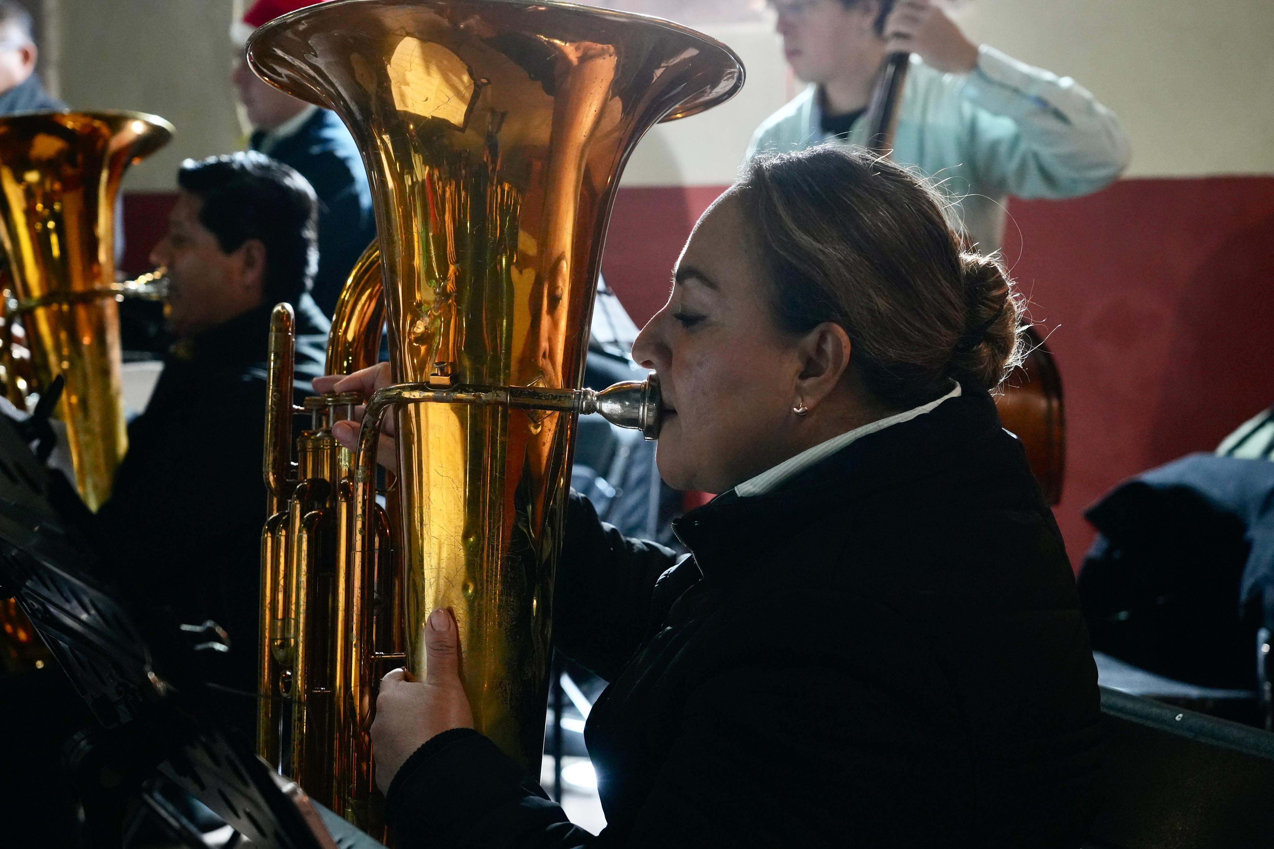 plaza pozos concierto banda gobierno del estado