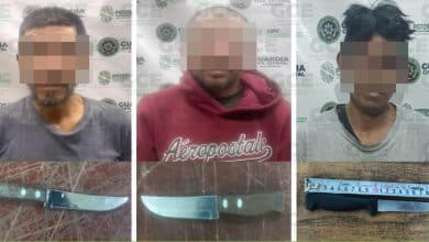 Portaban armas prohibidas