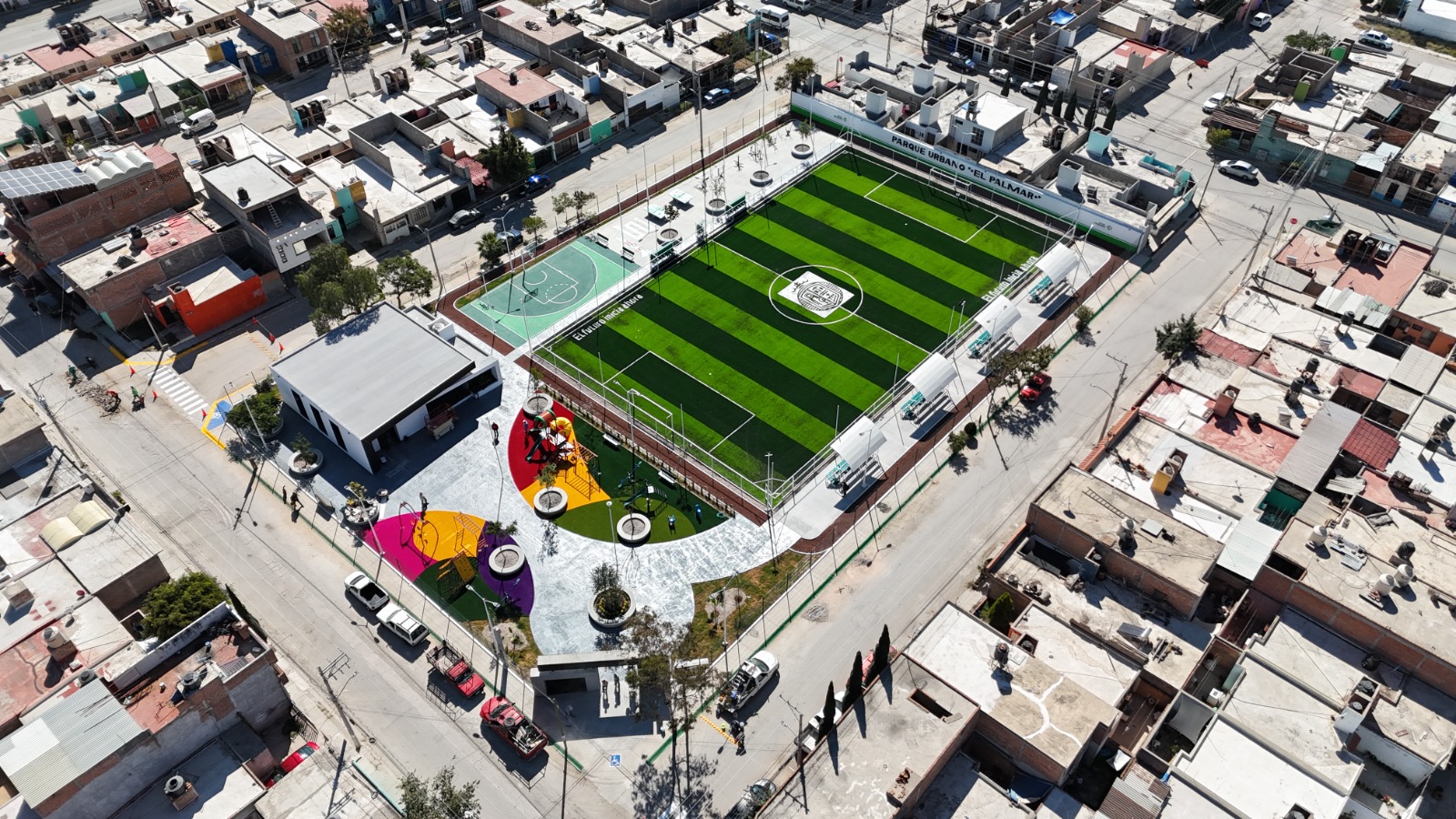 villa de pozos unidad deportiva