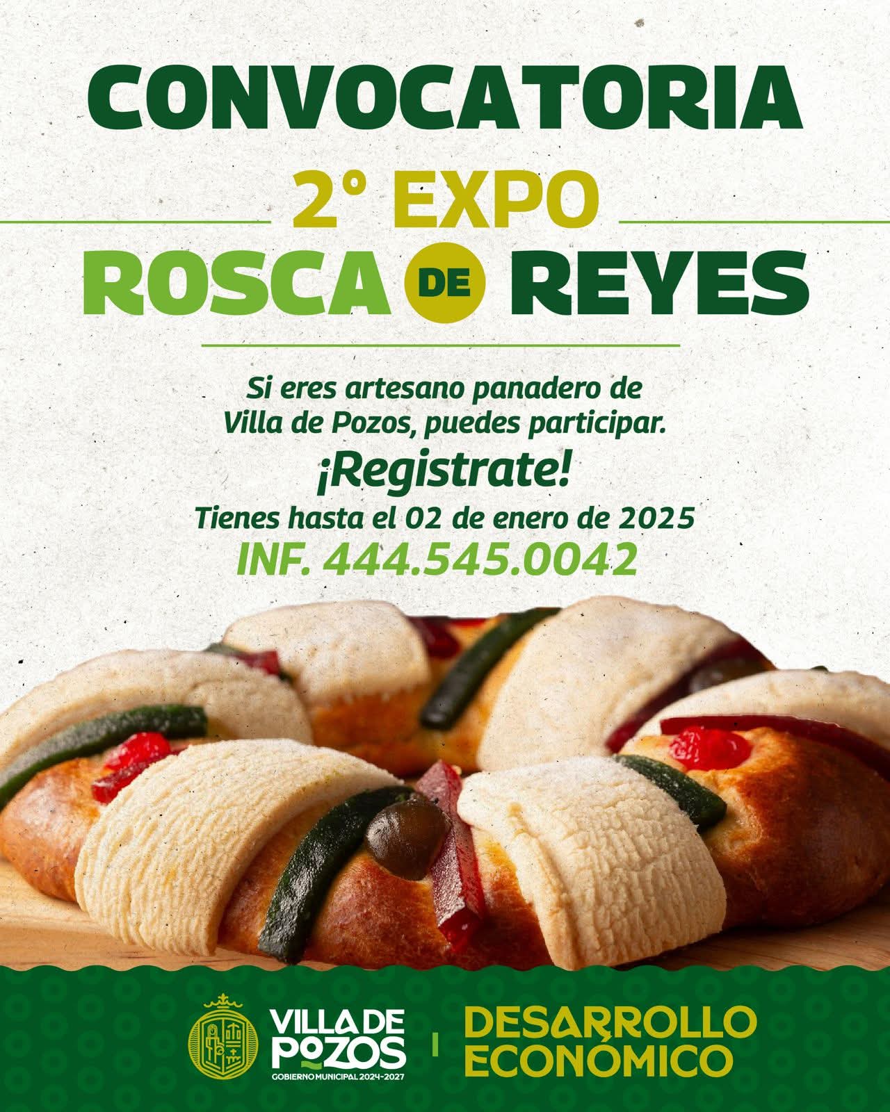 rosca de reyes exposición villa de pozos