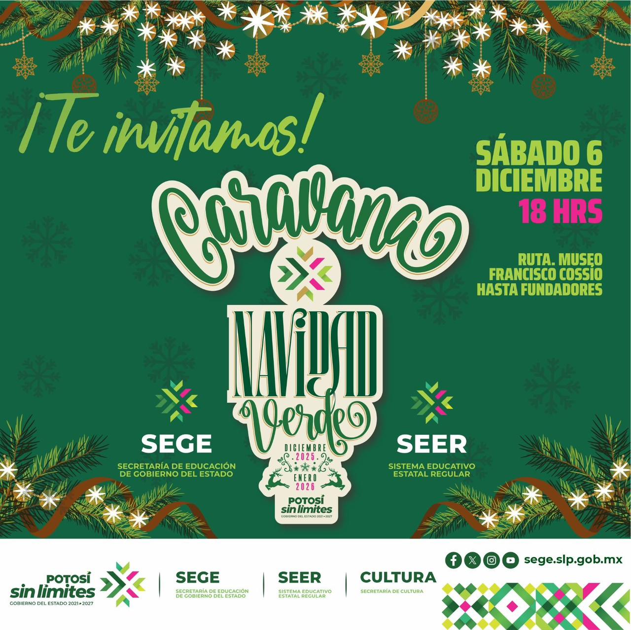 navidad verde sege gobierno del estado