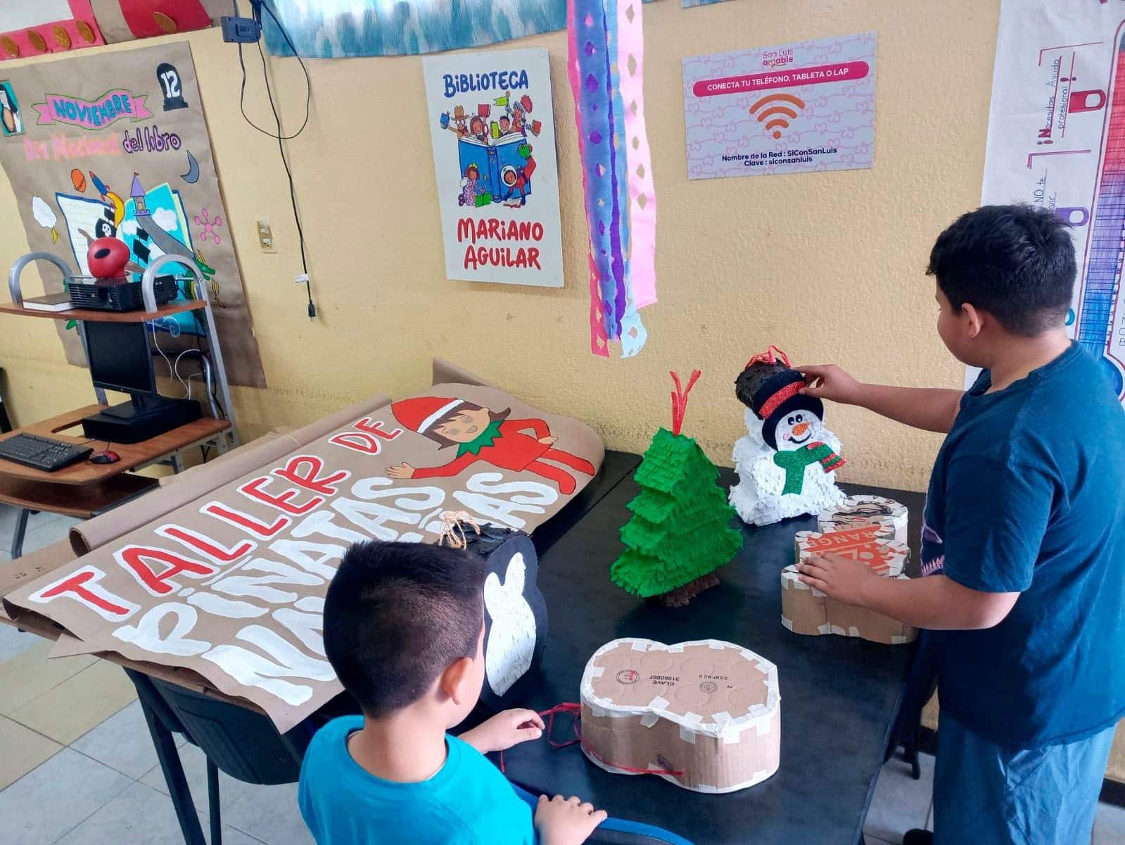 talleres bibliotecas municipales slp