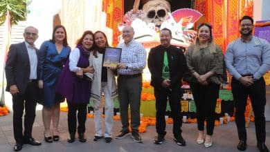 altar unidad administrativa municipal día de muertos