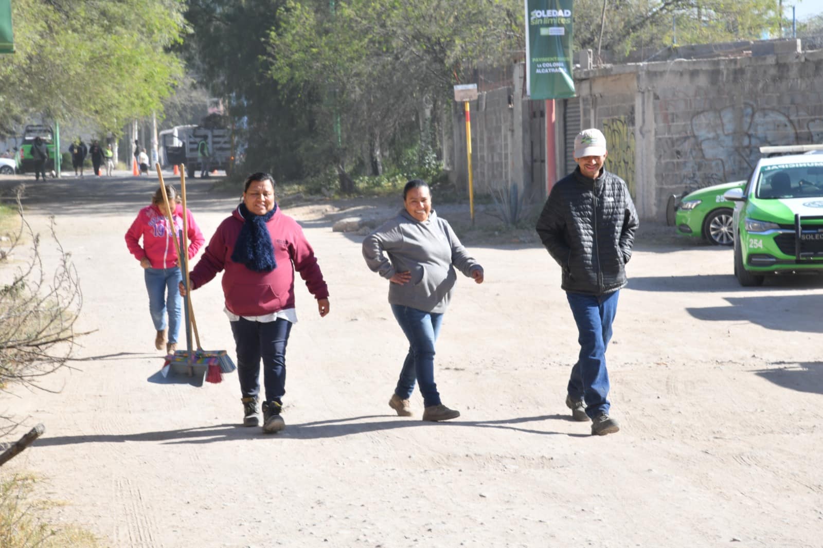 vecinos alcatraces soledad