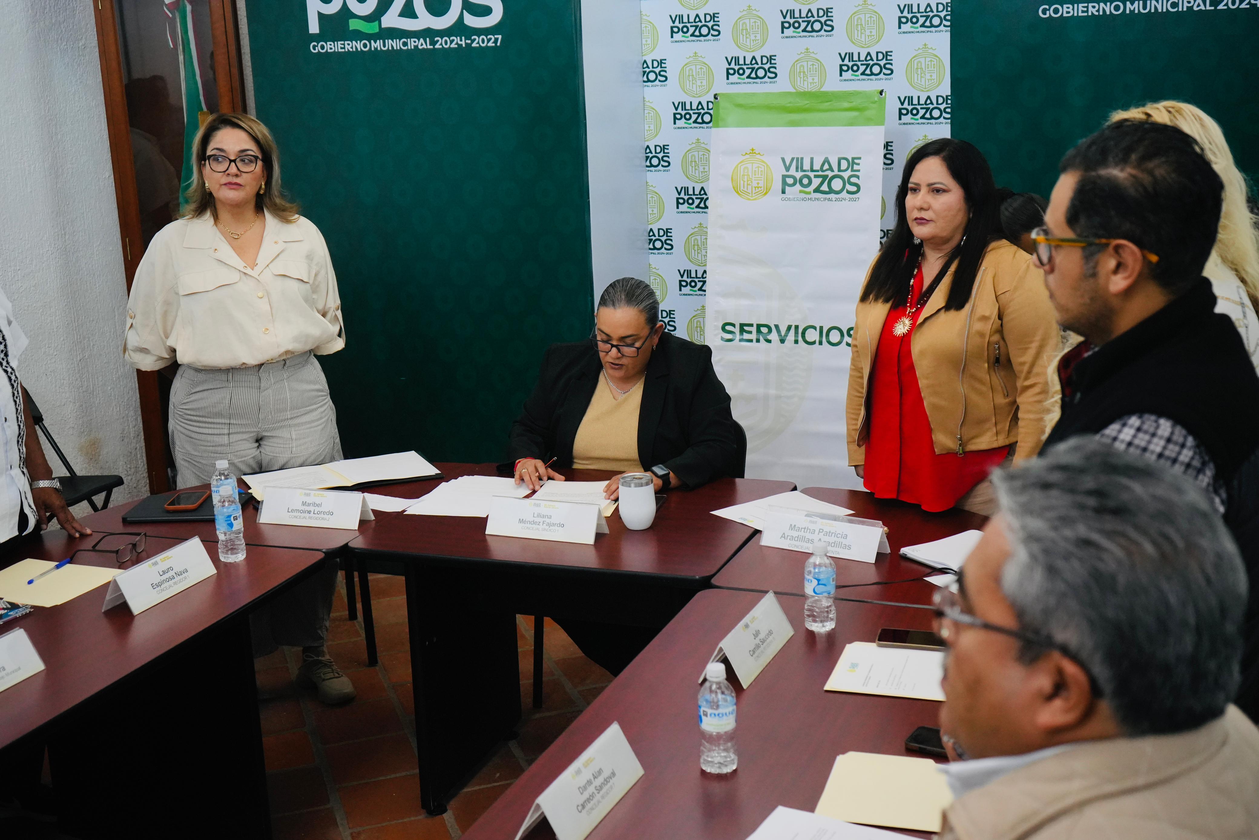 villa de pozos comisión seguridad