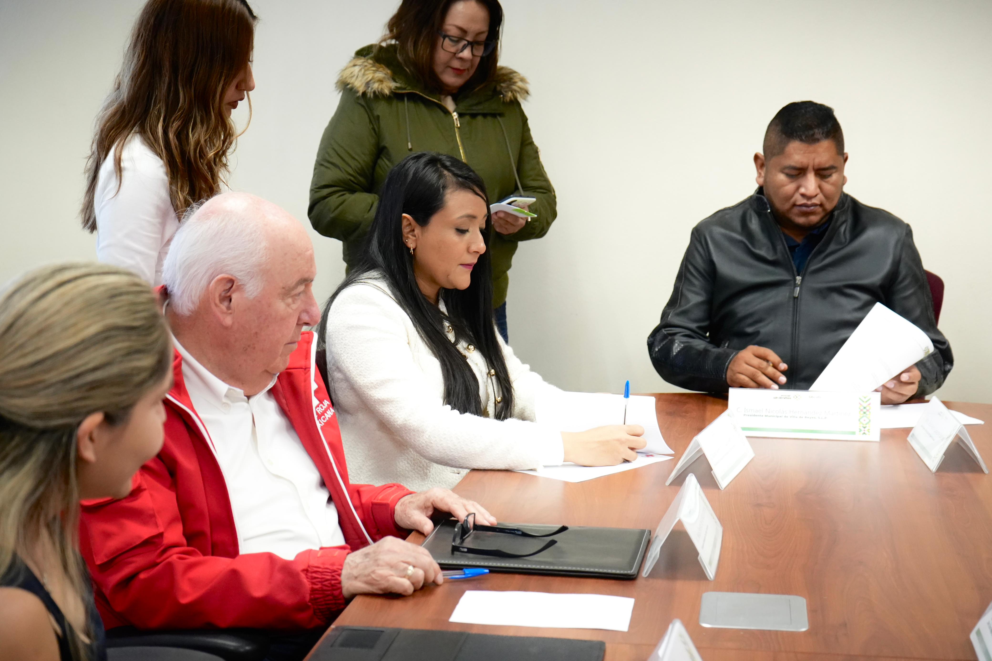 villa de pozos cruz roja